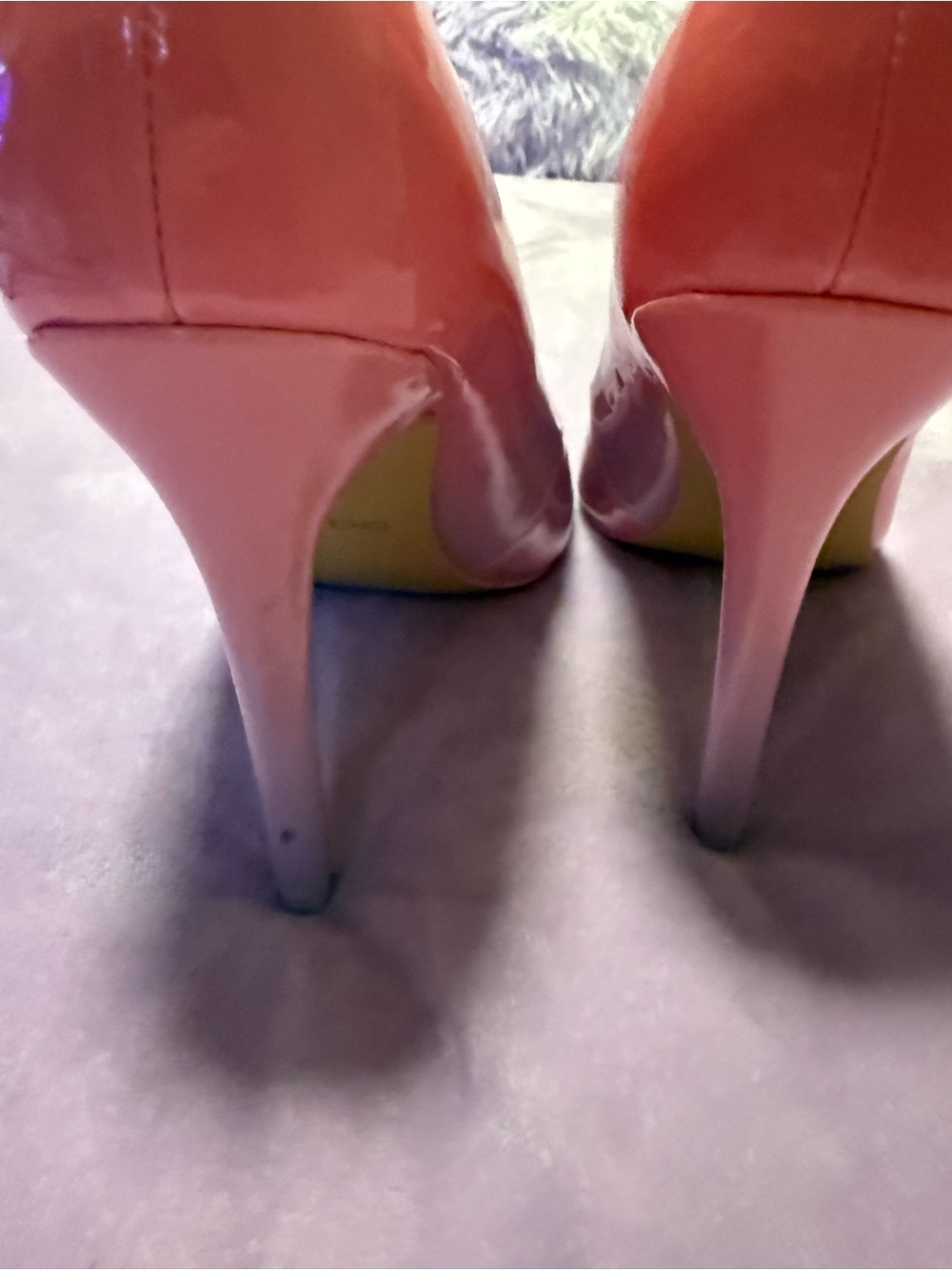 ALDO Women’s 7.5 Pink Ombré Genuine Leather Pointed Toe Stiletto Pumps - Picture 2 of 8